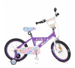 Велосипед детский PROF1 18д. L18132 Butterfly 2 (сиреневый)